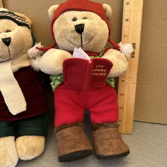 3 Starbucks Bearista Bears Winter Holiday Christmas Edition 2004 2006 2010 - Picture 4 of 15